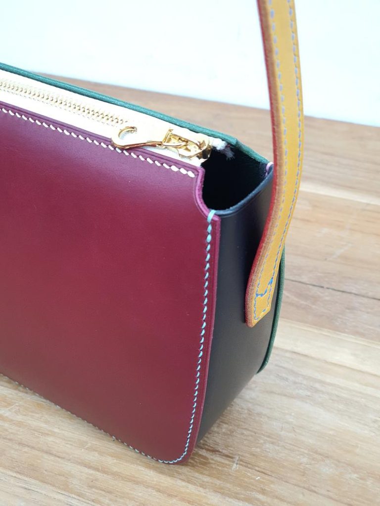 图片[2]-手工皮具图纸 挎包st014-皮艺果手工皮具图纸