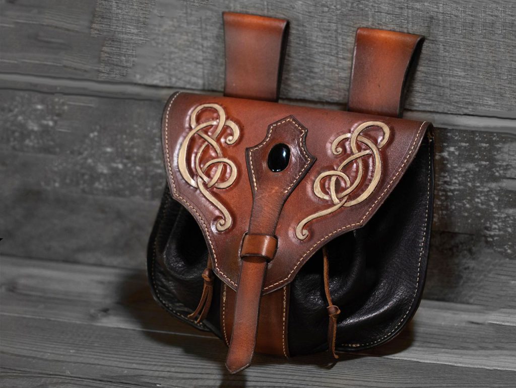 图片[2]-手工皮具图纸 腰带挎包th001-皮艺果手工皮具图纸