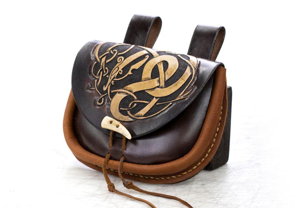 图片[1]-手工皮具图纸 腰带挎包th001-皮艺果手工皮具图纸