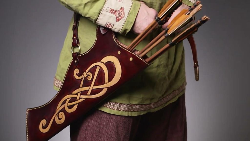 图片[2]-手工皮具图纸 箭袋th008-皮艺果手工皮具图纸