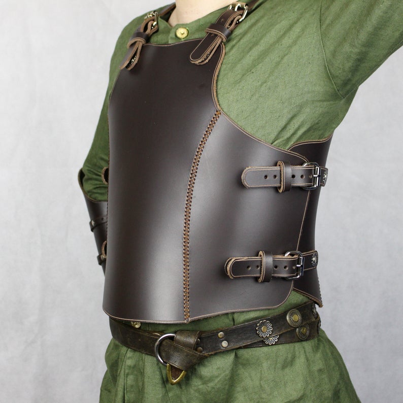 图片[3]-手工皮具图纸 胸甲tw002-皮艺果手工皮具图纸