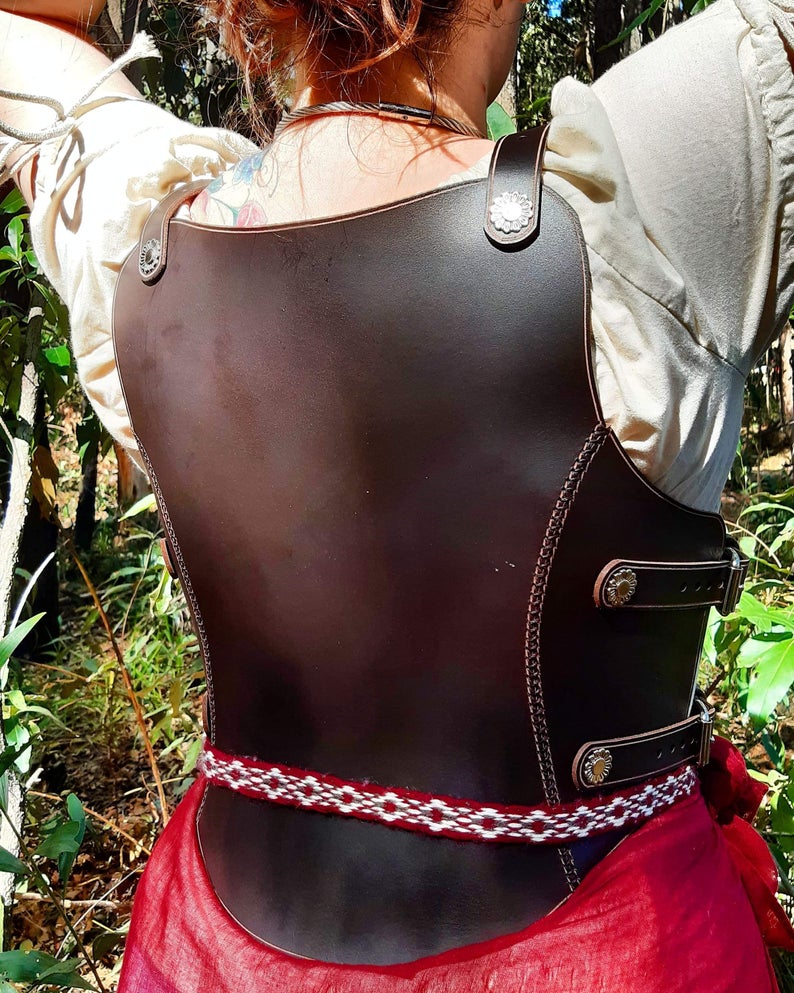 图片[2]-手工皮具图纸 胸甲tw003-皮艺果手工皮具图纸