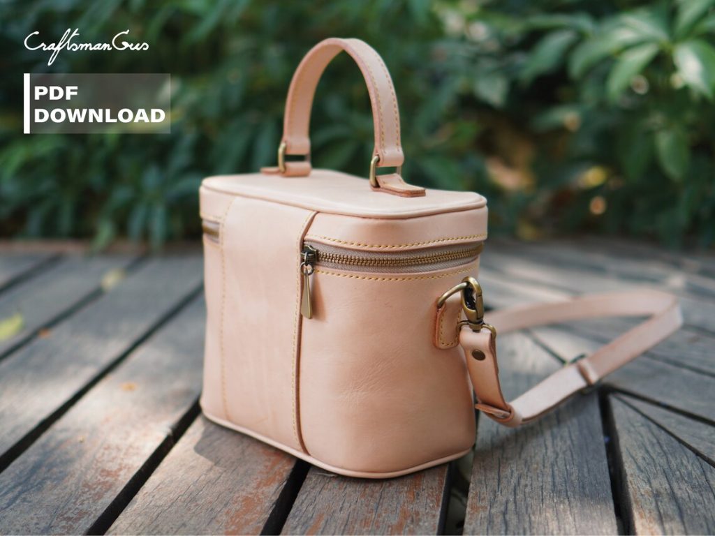 图片[2]-手工皮具图纸 化妆包cr033-皮艺果手工皮具图纸