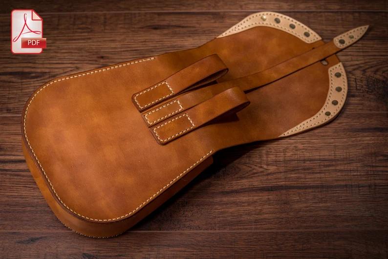 图片[3]-手工皮具图纸 腰带挂包tr003-皮艺果手工皮具图纸