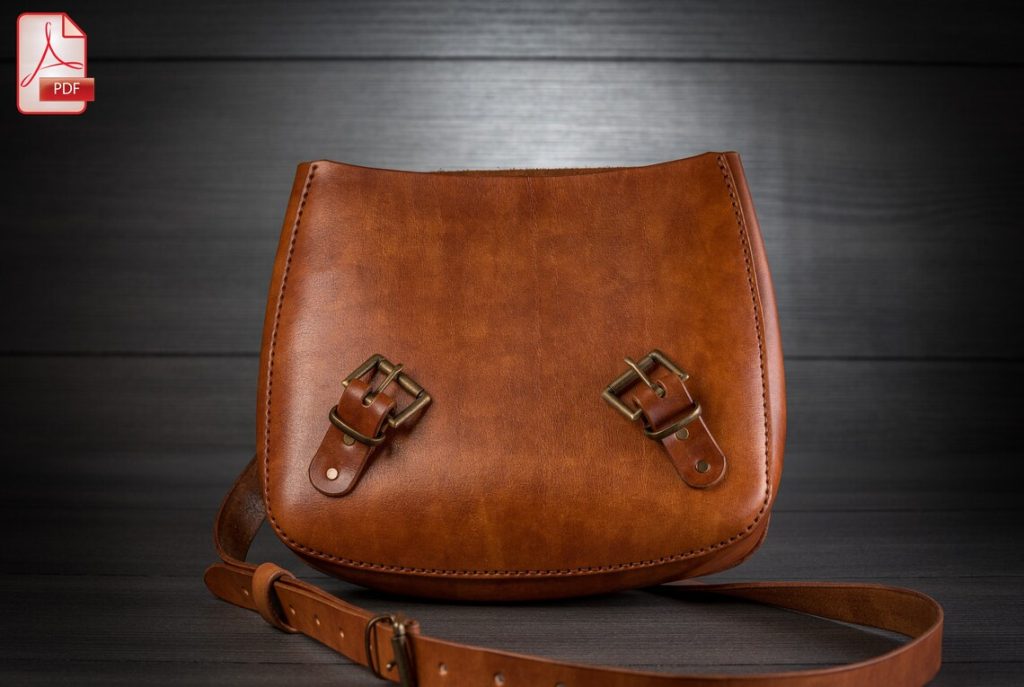 图片[2]-手工皮具图纸 背包tr007-皮艺果手工皮具图纸