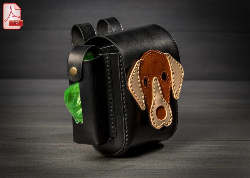 图片[2]-手工皮具图纸 腰带包tr009-皮艺果手工皮具图纸