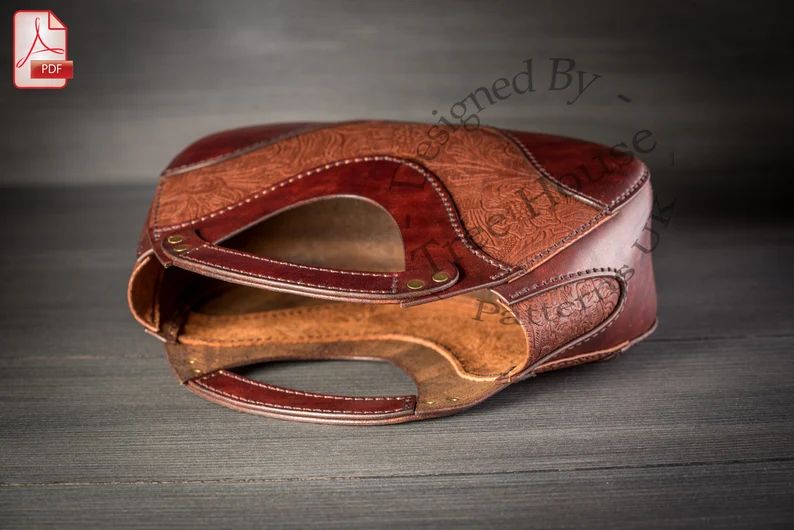 图片[2]-手工皮具图纸 手腕包tr013-皮艺果手工皮具图纸