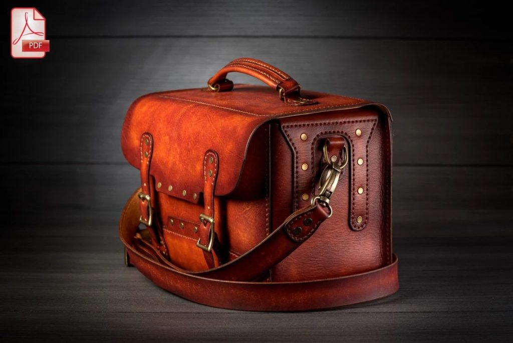 图片[2]-手工皮具图纸 相机包tr021-皮艺果手工皮具图纸