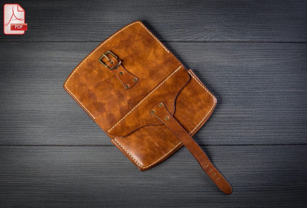 图片[3]-手工皮具图纸 烟斗包tr029-皮艺果手工皮具图纸