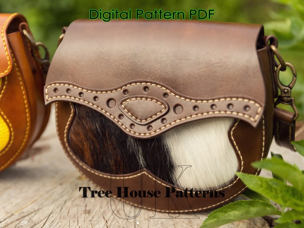 图片[3]-手工皮具图纸 挎包tr037-皮艺果手工皮具图纸