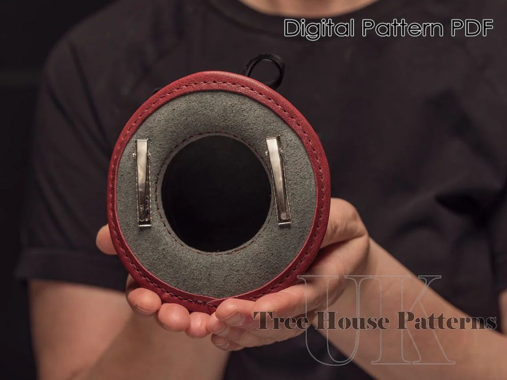 图片[3]-手工皮具图纸 mini帽子tr042-皮艺果手工皮具图纸