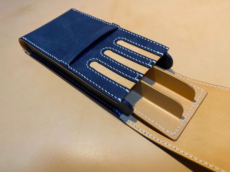 图片[3]-手工皮具图纸 笔盒at002-皮艺果手工皮具图纸