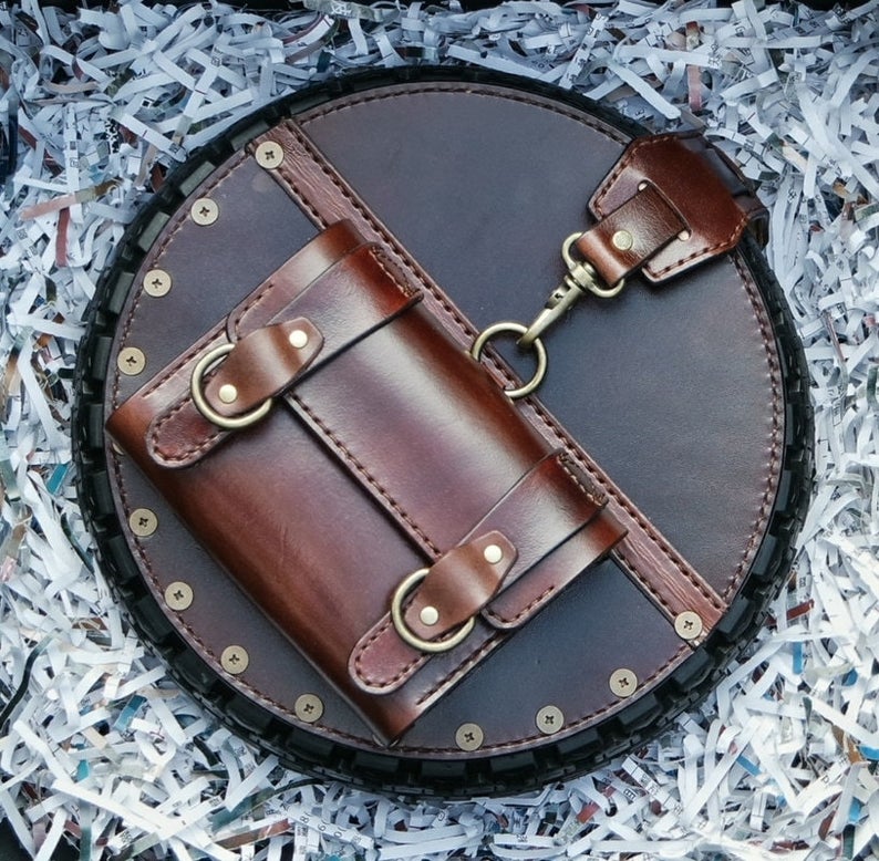 图片[2]-手工皮具图纸 轮胎包fw001-皮艺果手工皮具图纸