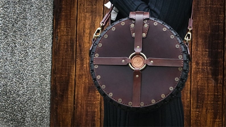 图片[3]-手工皮具图纸 轮胎包fw001-皮艺果手工皮具图纸