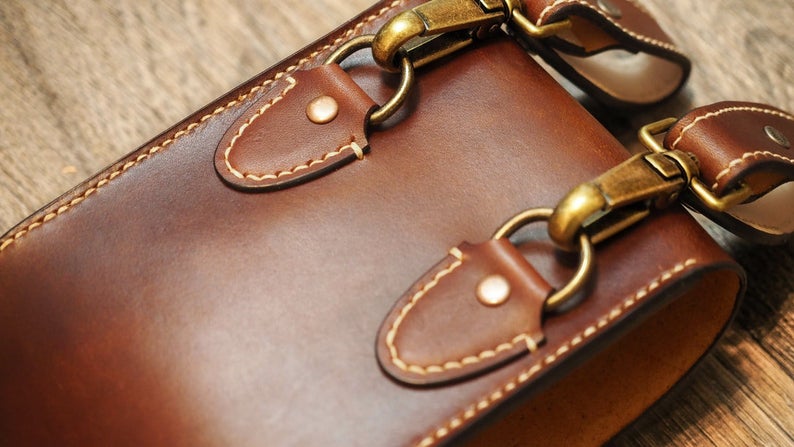 图片[3]-手工皮具图纸 腰包fw004-皮艺果手工皮具图纸