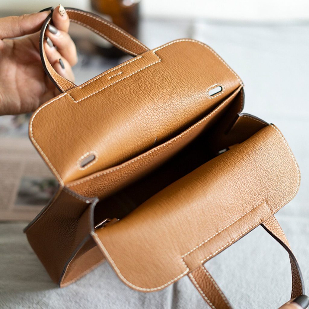 图片[3]-手工皮具图纸 女包ld002-皮艺果手工皮具图纸