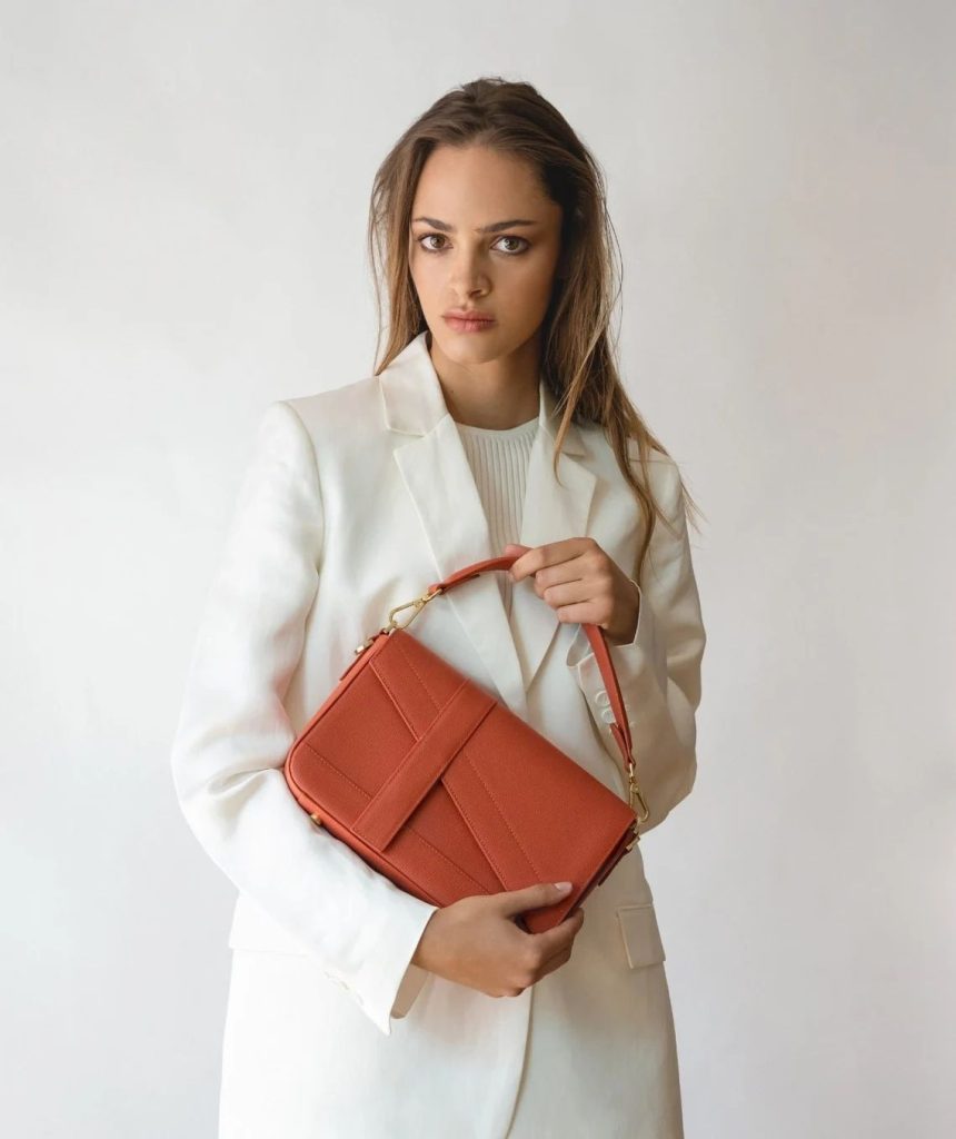 图片[1]-手工皮具图纸 挎包ld007-皮艺果手工皮具图纸