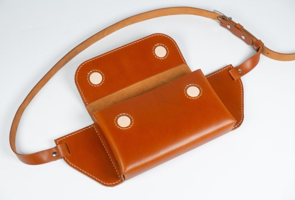 图片[2]-手工皮具图纸 腰包md004-皮艺果手工皮具图纸