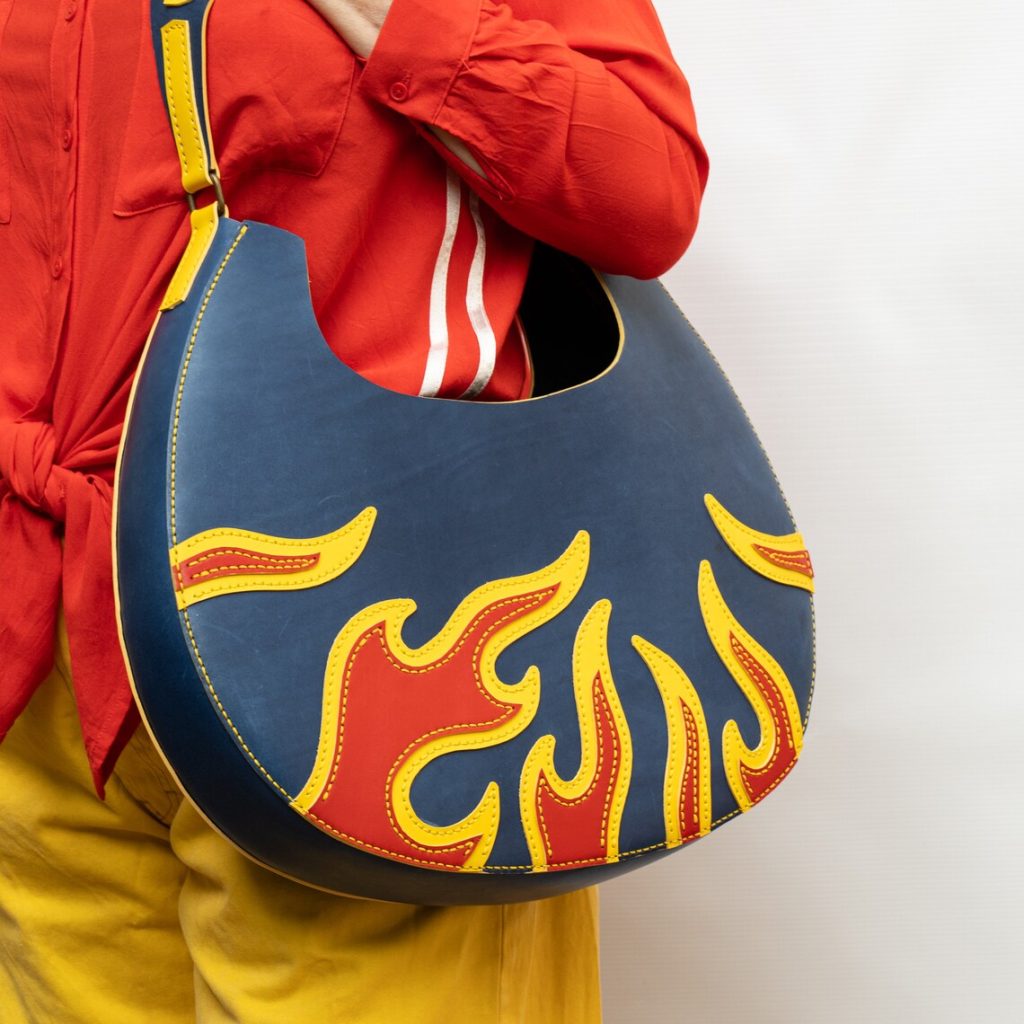 图片[4]-手工皮具图纸 火神挎包vp178-皮艺果手工皮具图纸