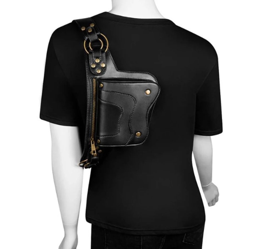 图片[3]-手工皮具图纸 胸挎包ro001-皮艺果手工皮具图纸