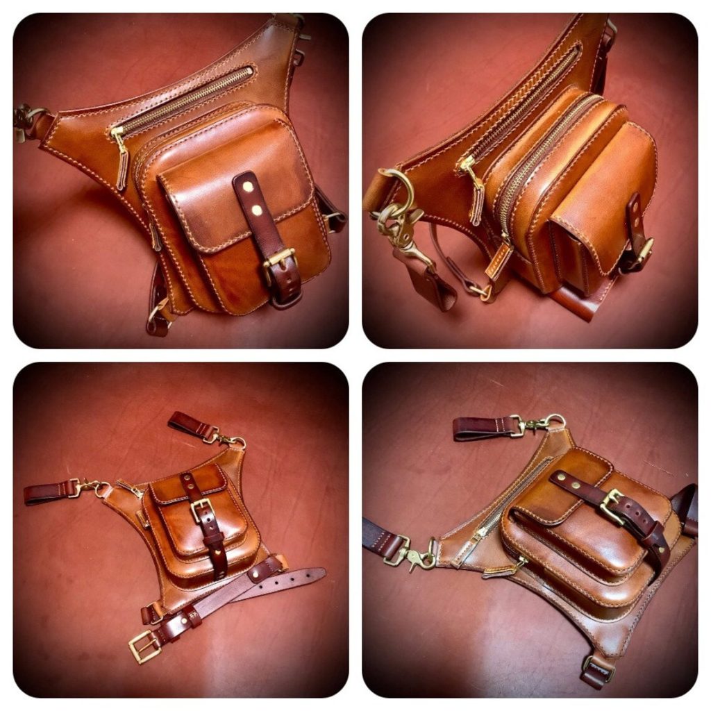 图片[3]-手工皮具图纸 腿包ro002-皮艺果手工皮具图纸