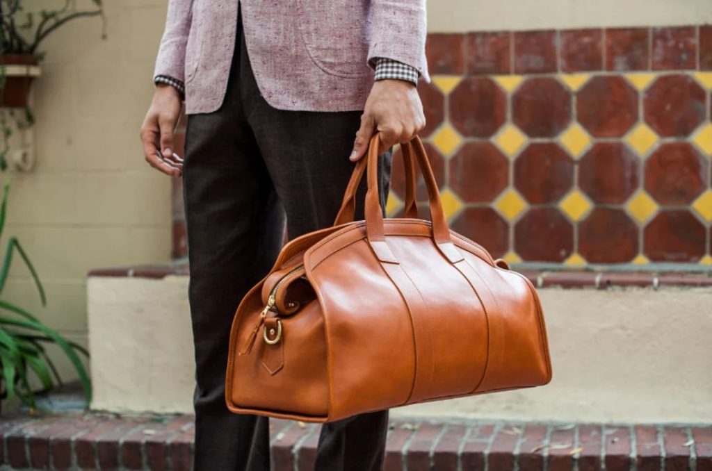 图片[2]-手工皮具图纸 旅行包ro005-皮艺果手工皮具图纸