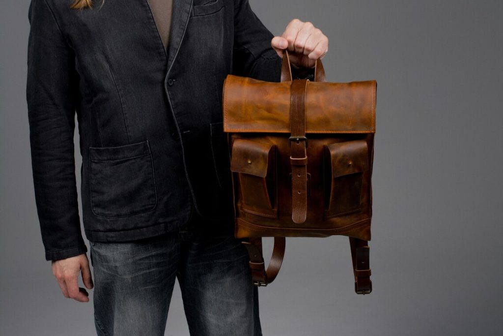 图片[2]-手工皮具图纸 TL001双肩背包-皮艺果手工皮具图纸