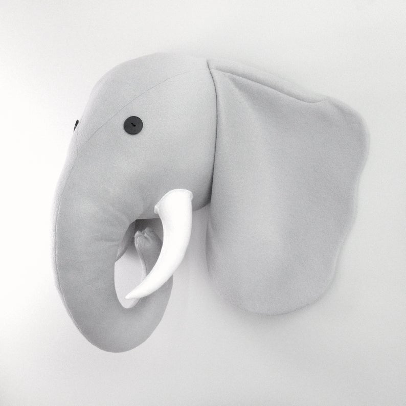 图片[2]-手工皮具图纸 大象玩偶-皮艺果手工皮具图纸