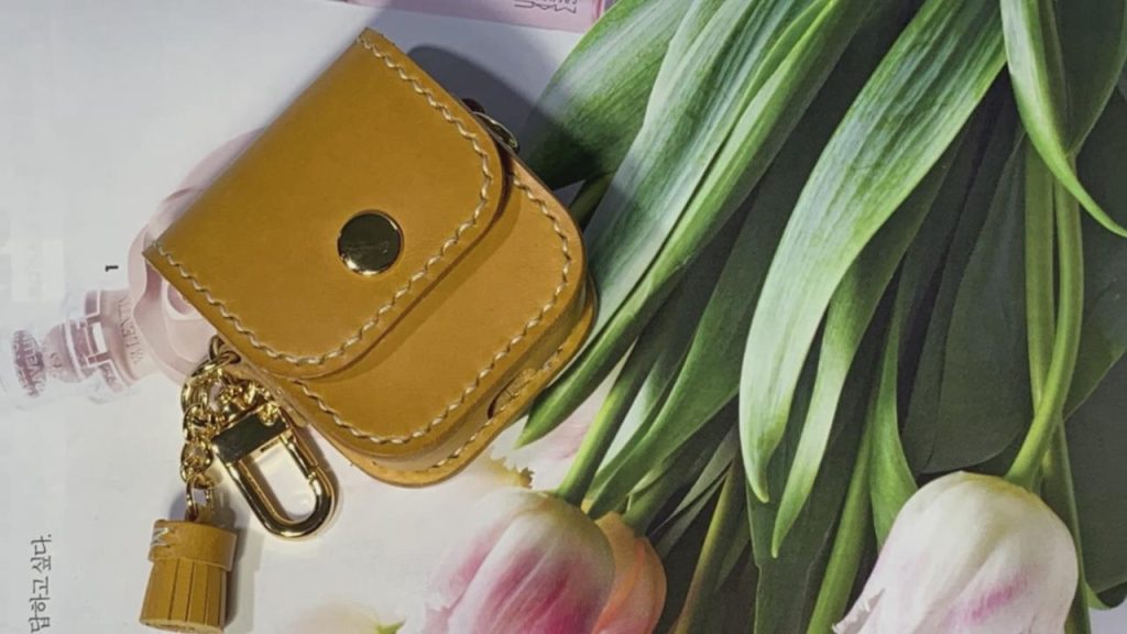 图片[1]-手工皮具图纸 耳机包bc002-皮艺果手工皮具图纸