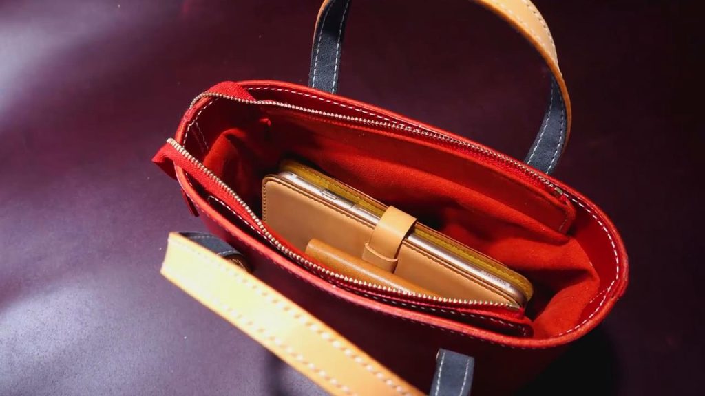 图片[2]-手工皮具图纸 托特包bc011-皮艺果手工皮具图纸