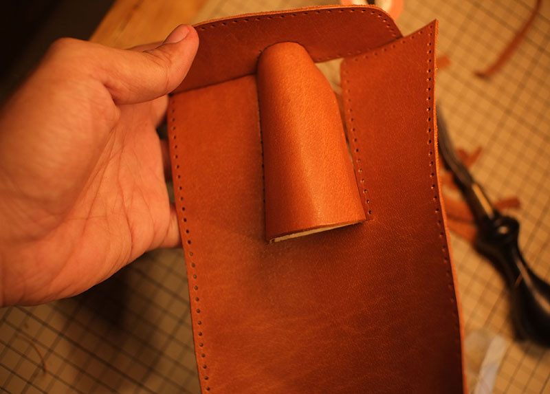 图片[10]-复活节岛耳机支架制作过程-DIY手工帖子圈子-皮具教程-皮艺果手工皮具图纸