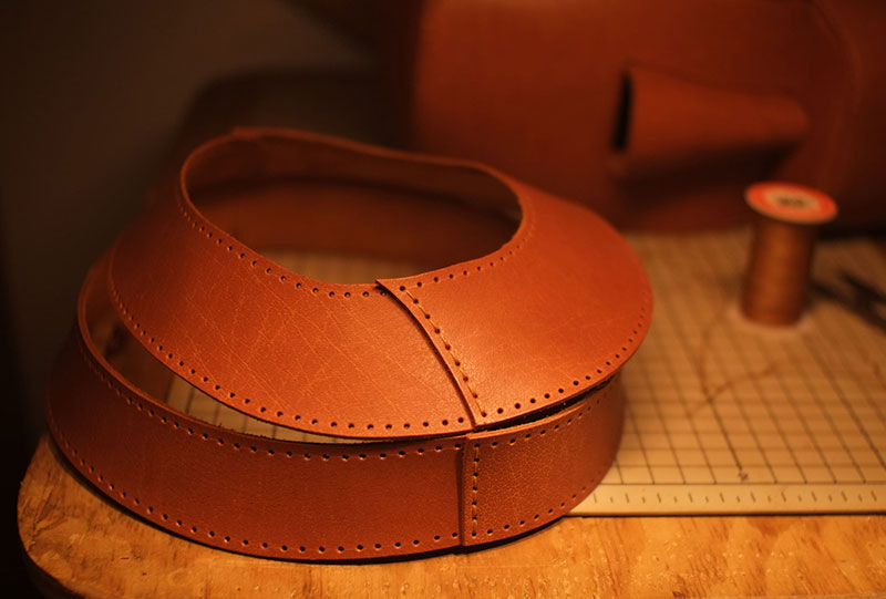 图片[22]-复活节岛耳机支架制作过程-DIY手工帖子圈子-皮具教程-皮艺果手工皮具图纸