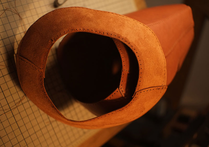 图片[26]-复活节岛耳机支架制作过程-DIY手工帖子圈子-皮具教程-皮艺果手工皮具图纸