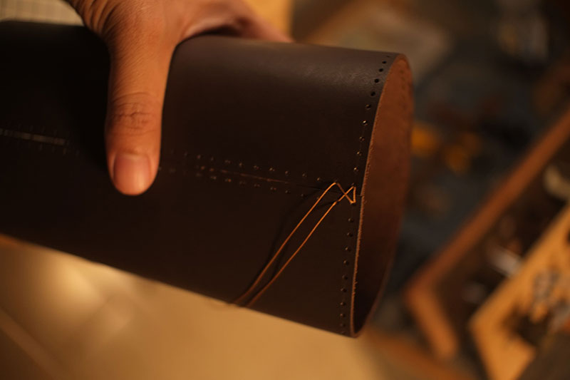 图片[33]-复活节岛耳机支架制作过程-DIY手工帖子圈子-皮具教程-皮艺果手工皮具图纸