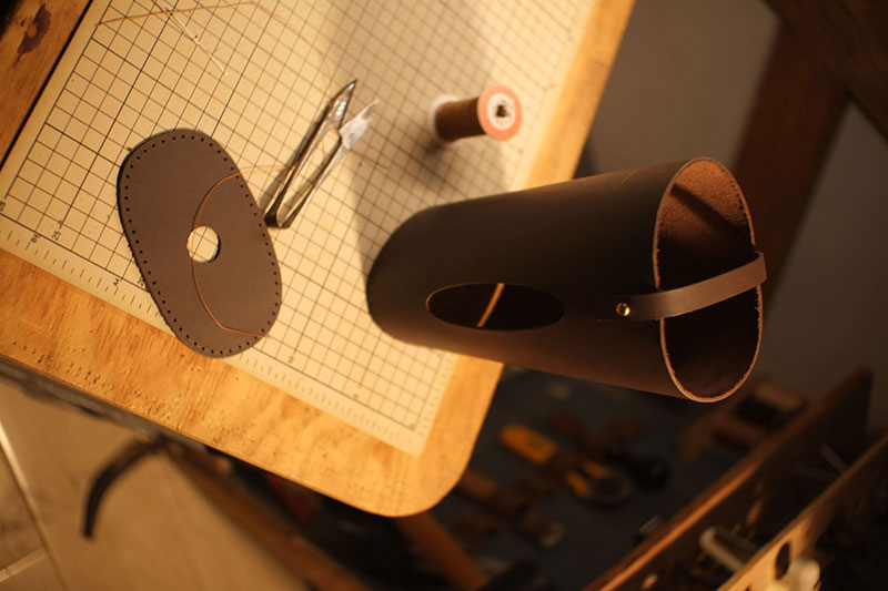 图片[36]-复活节岛耳机支架制作过程-DIY手工帖子圈子-皮具教程-皮艺果手工皮具图纸