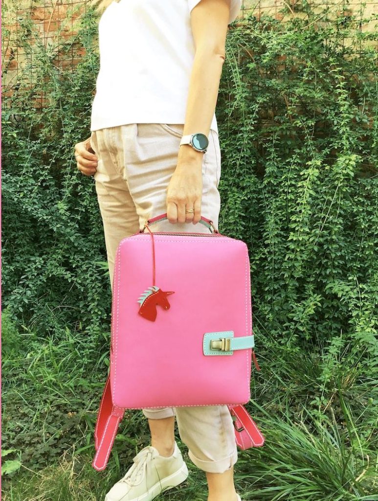 图片[2]-手工皮具图纸 手提背包vp008-皮艺果手工皮具图纸