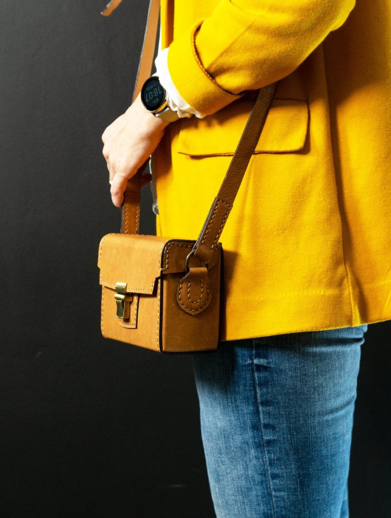 图片[2]-手工皮具图纸 挎包vp011-皮艺果手工皮具图纸