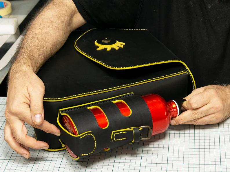 图片[2]-手工皮具图纸 水杯套vp012-皮艺果手工皮具图纸