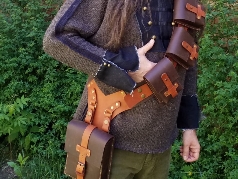 图片[2]-手工皮具图纸 挎包vp018-皮艺果手工皮具图纸