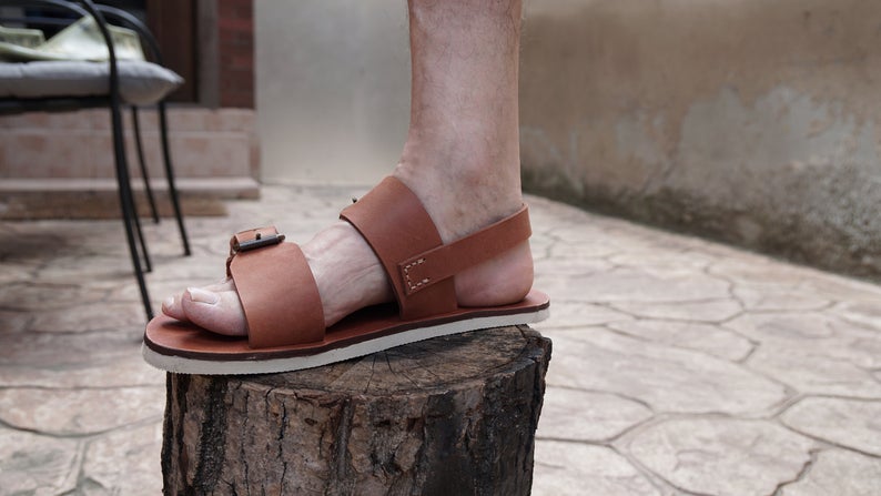 图片[3]-手工皮具图纸 凉鞋vp023-皮艺果手工皮具图纸