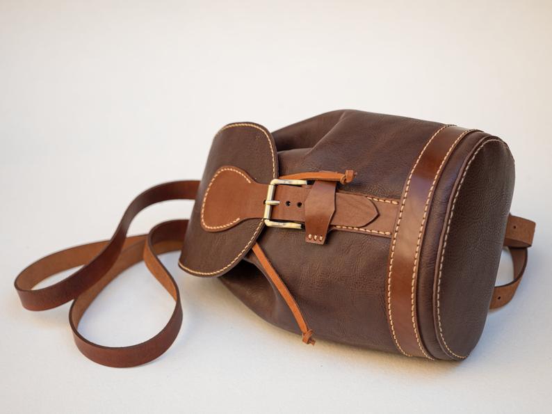 图片[2]-手工皮具图纸 双肩包vp025-皮艺果手工皮具图纸