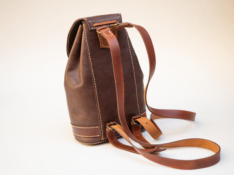 图片[3]-手工皮具图纸 双肩包vp025-皮艺果手工皮具图纸