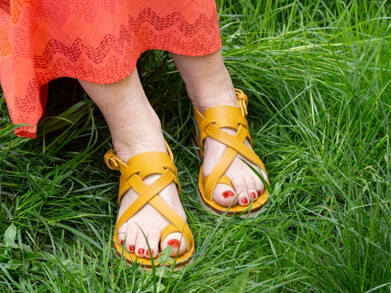 图片[2]-手工皮具图纸 凉鞋vp028-皮艺果手工皮具图纸