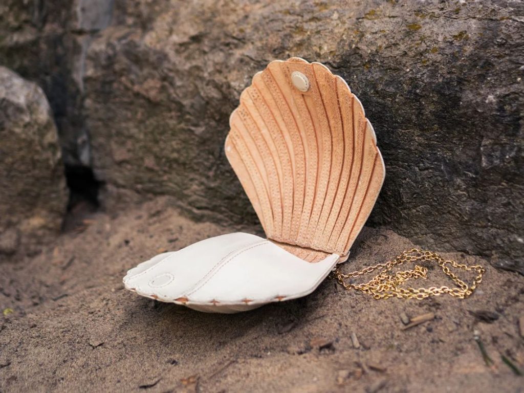 图片[3]-手工皮具图纸 贝壳包pa059-皮艺果手工皮具图纸