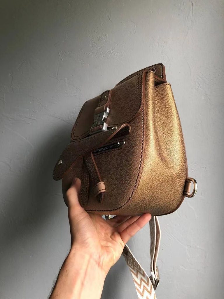 图片[3]-手工皮具图纸 Dior胸包-皮艺果手工皮具图纸