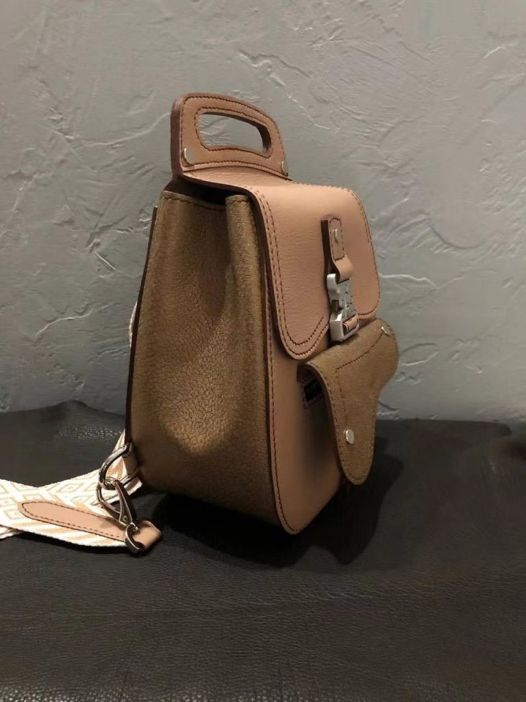 图片[2]-手工皮具图纸 Dior胸包-皮艺果手工皮具图纸