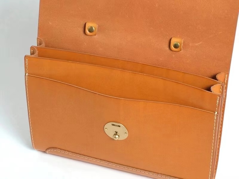 图片[2]-手工皮具图纸 公文包lp054-皮艺果手工皮具图纸