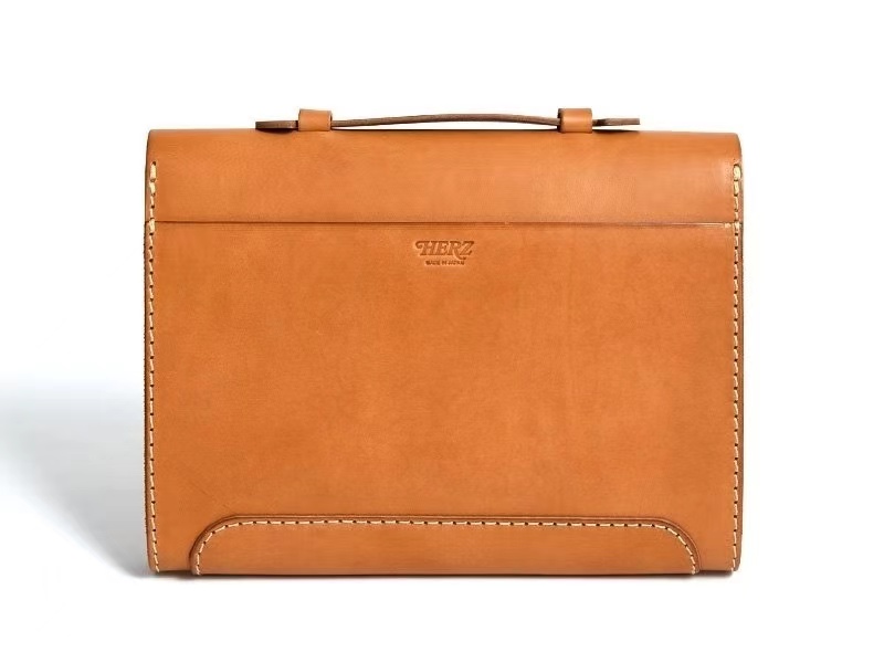 图片[3]-手工皮具图纸 公文包lp054-皮艺果手工皮具图纸