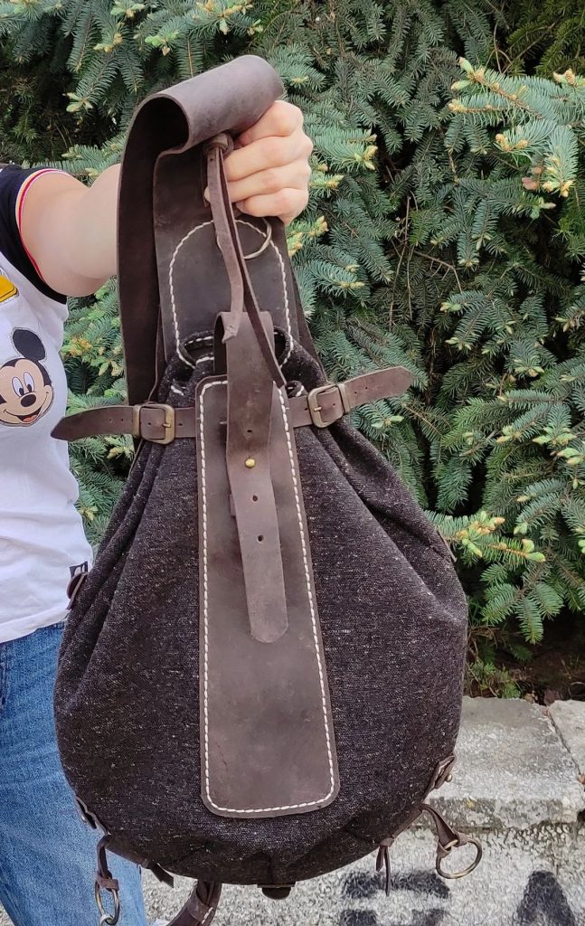 图片[1]-手工皮具图纸 户外背包si001-皮艺果手工皮具图纸