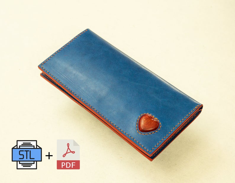 手工皮具图纸 钱包vp033-皮艺果手工皮具图纸